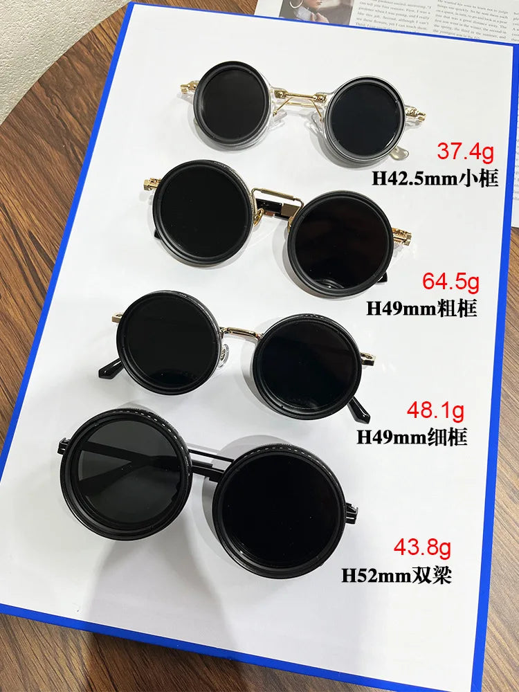 9-level ND2-400 adjustable dimming glasses fishing sunglasses UV anti UV polarized sunglasses ND filter With Glasse Case Set