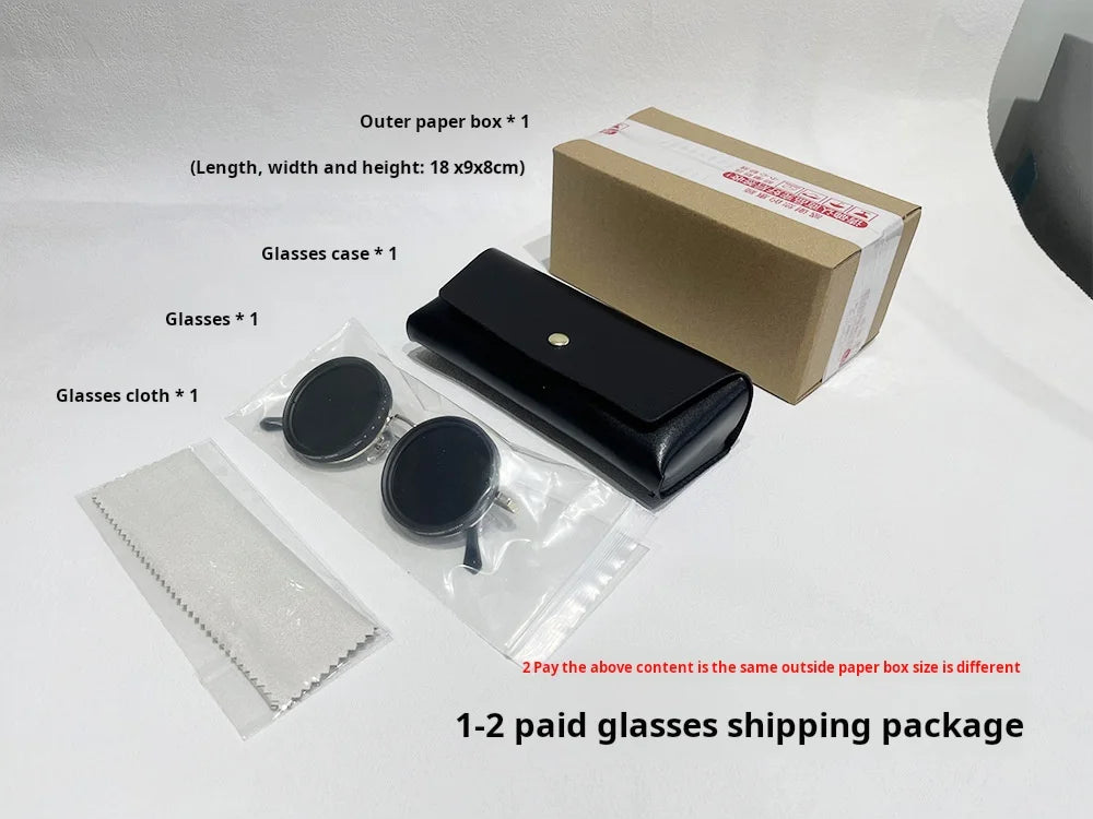 9-level ND2-400 adjustable dimming glasses fishing sunglasses UV anti UV polarized sunglasses ND filter With Glasse Case Set