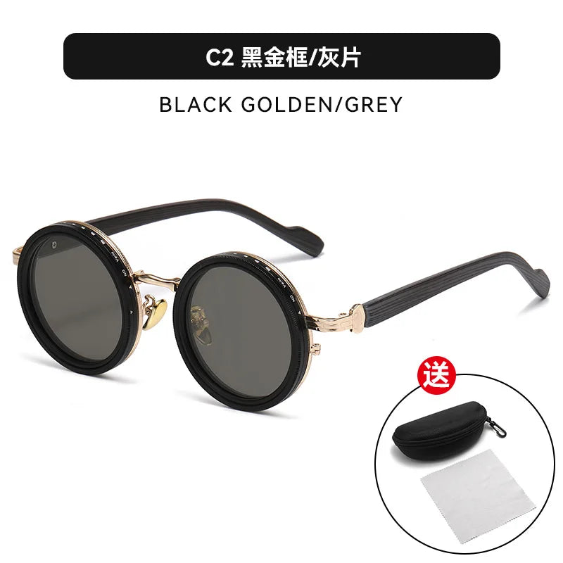 9-level ND2-400 adjustable dimming glasses fishing sunglasses UV anti UV polarized sunglasses ND filter With Glasse Case Set